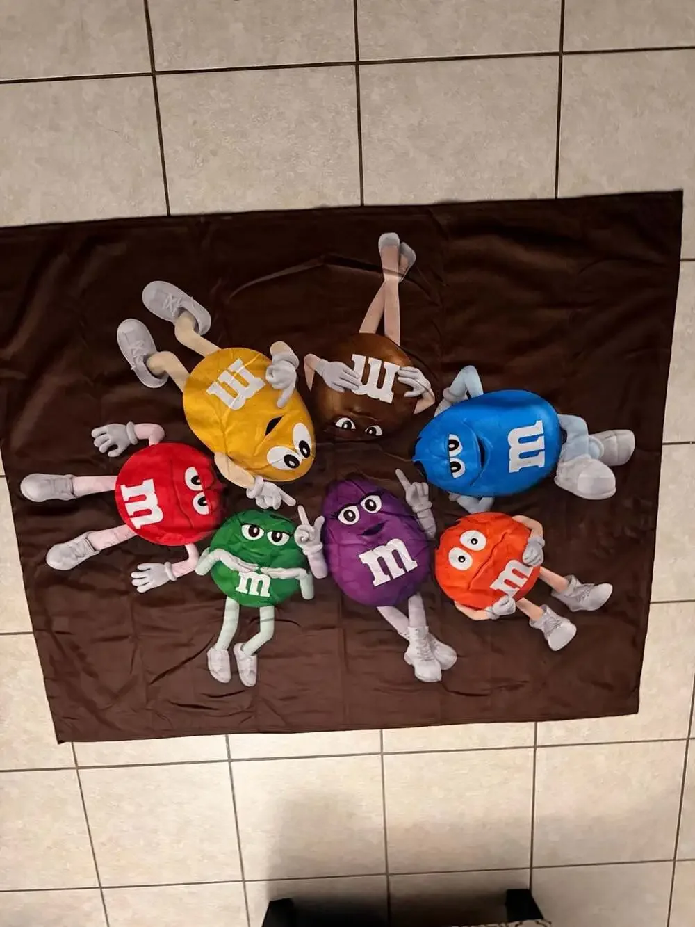 M&M'S Character Blanket